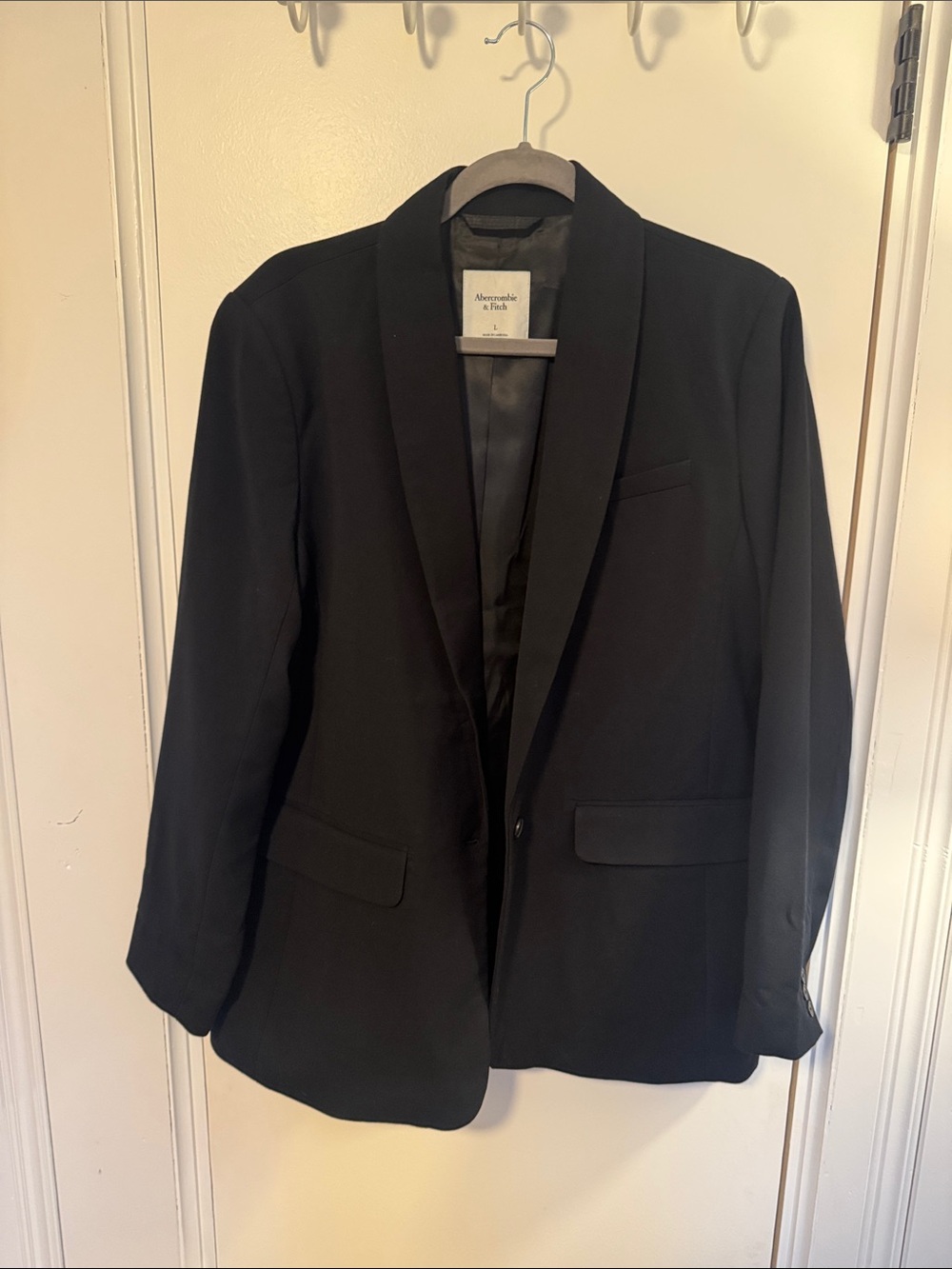 Abercrombie & Fitch Black Blazer Jacket